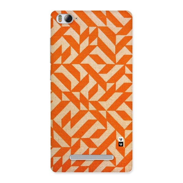 Orange Beige Pattern Back Case for Xiaomi Mi4i