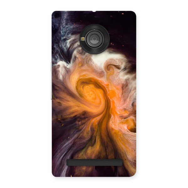 Orange Fusion Back Case for Yu Yuphoria