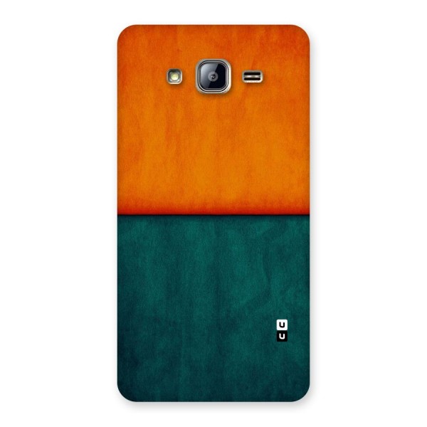 Orange Green Shade Back Case for Galaxy On5