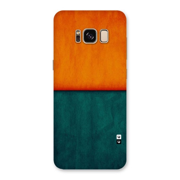 Orange Green Shade Back Case for Galaxy S8