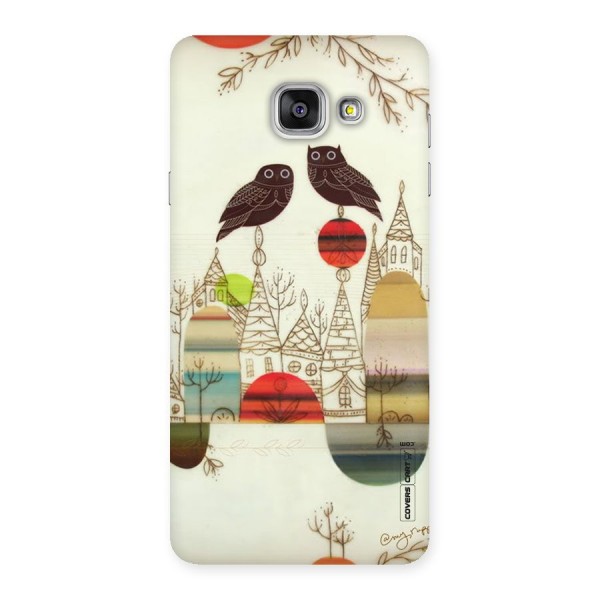 Owl Art Back Case for Galaxy A7 2016