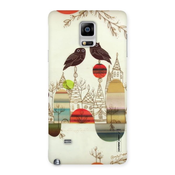 Owl Art Back Case for Galaxy Note 4