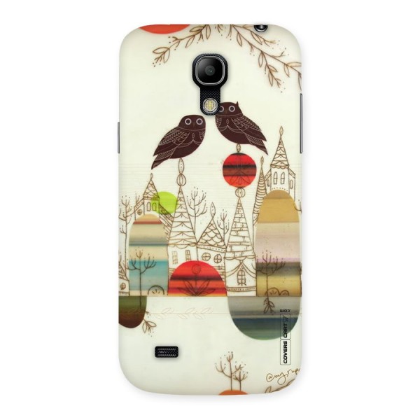 Owl Art Back Case for Galaxy S4 Mini