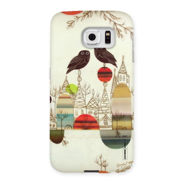 Owl Art Back Case for Samsung Galaxy S6