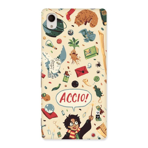 Owl Letter Back Case for Xperia M4 Aqua