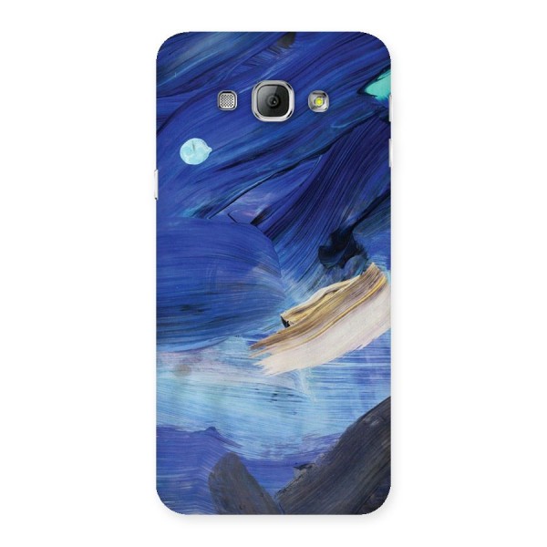 Paint Brush Strokes Back Case for Galaxy A8