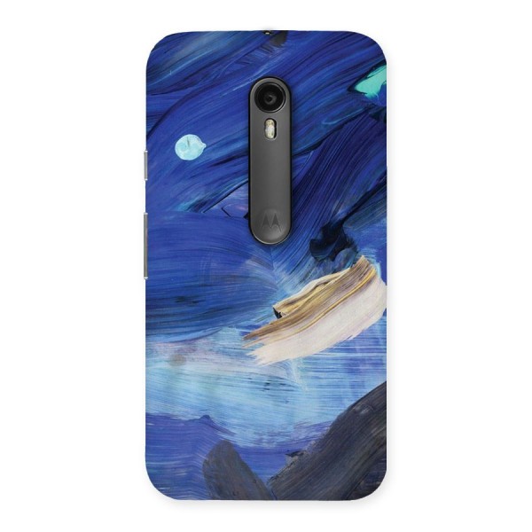 Paint Brush Strokes Back Case for Moto G3