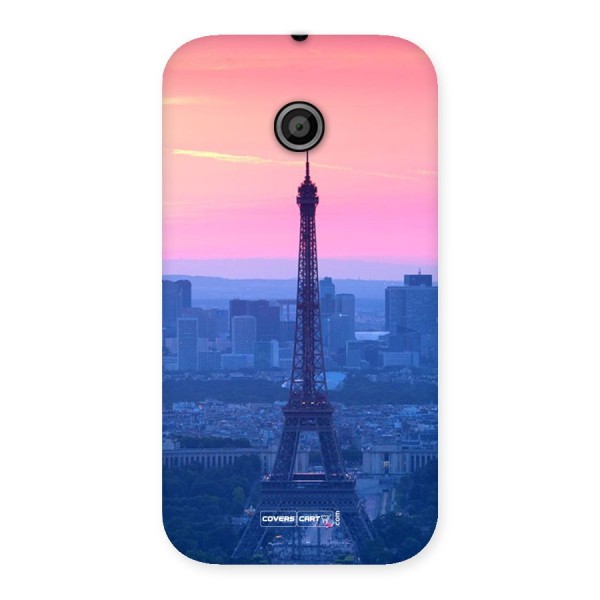 Paris Tower Back Case for Moto E