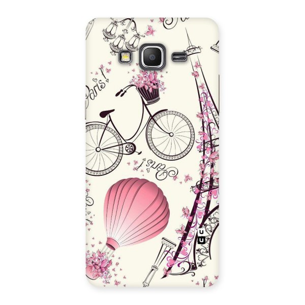 Paris Clipart Back Case for Galaxy Grand Prime