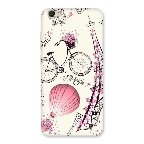 Paris Clipart Back Case for Vivo V5