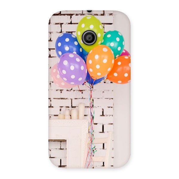 Party Balloons Back Case for Moto E