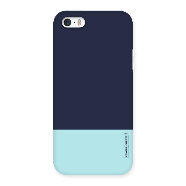 Pastel Blues Back Case for iPhone SE