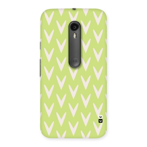 Pastel Green Grass Back Case for Moto G3