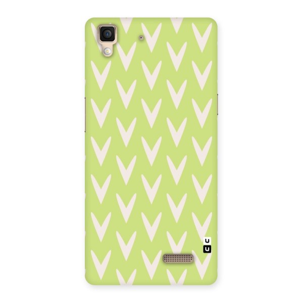 Pastel Green Grass Back Case for Oppo R7