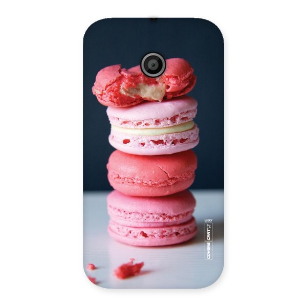 Pastel Macroons Back Case for Moto E