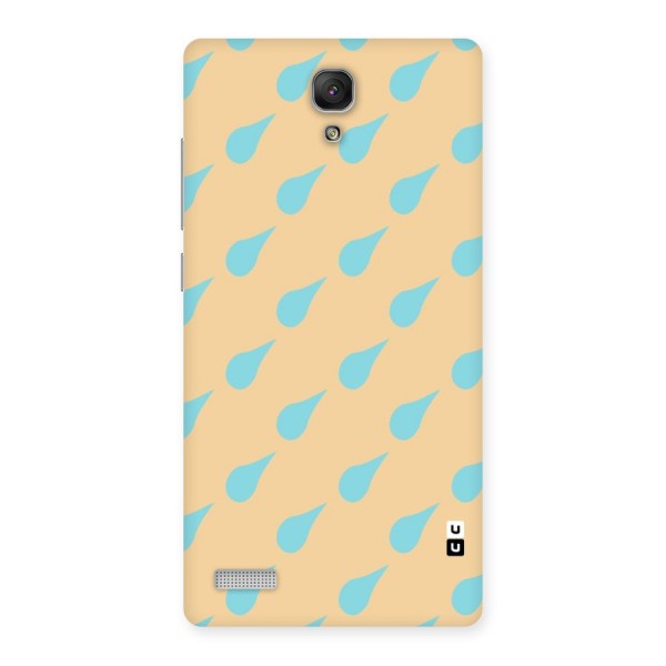 Pastel Orange Drops Back Case for Redmi Note