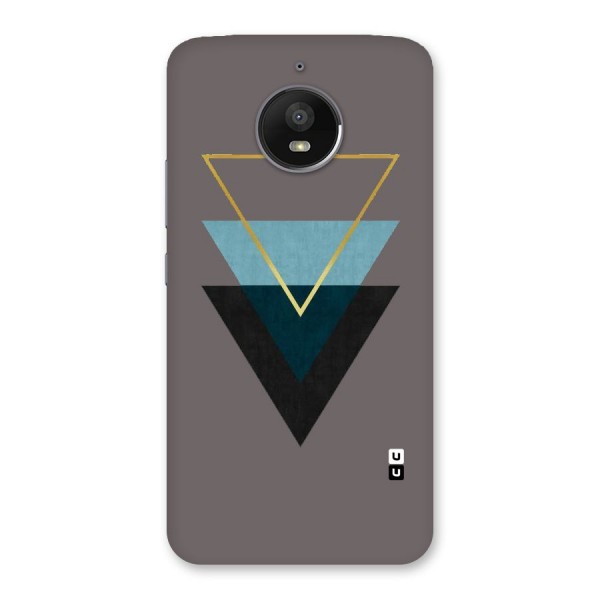 Pastel Triangle Back Case for Moto E4 Plus