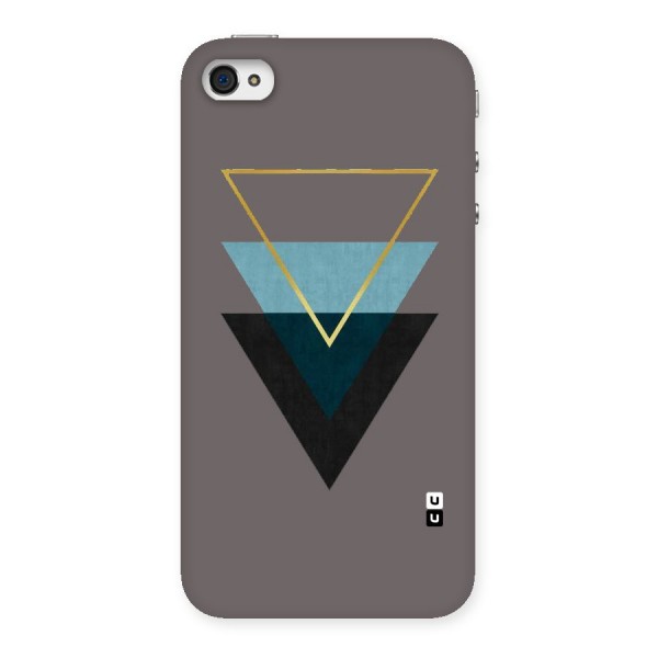 Pastel Triangle Back Case for iPhone 4 4s