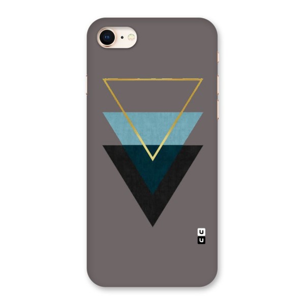 Pastel Triangle Back Case for iPhone 8