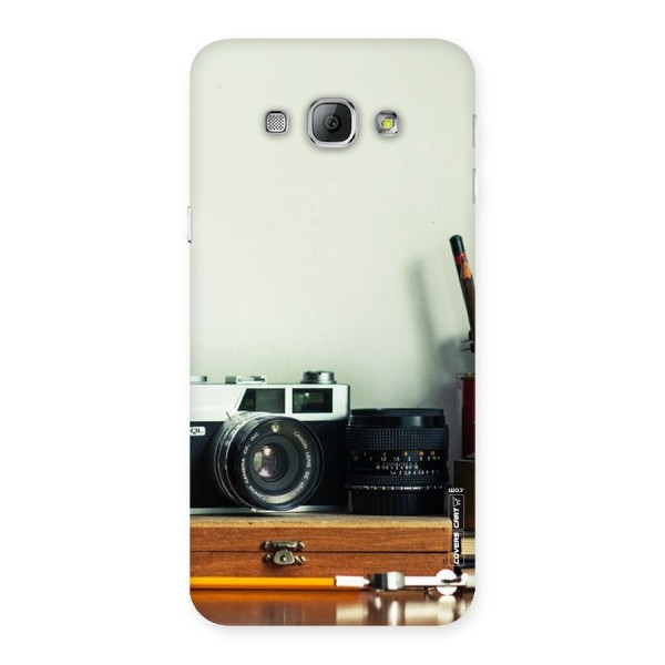 Photographer Desk Back Case for Galaxy A8