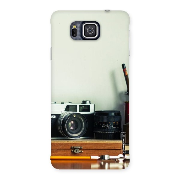 Photographer Desk Back Case for Galaxy Alpha