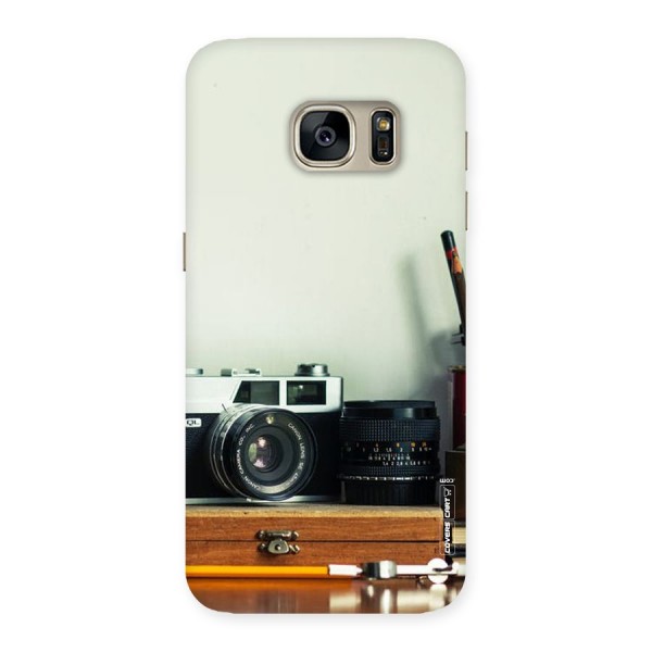 Photographer Desk Back Case for Galaxy S7