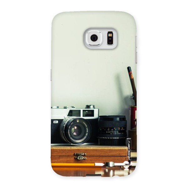 Photographer Desk Back Case for Samsung Galaxy S6