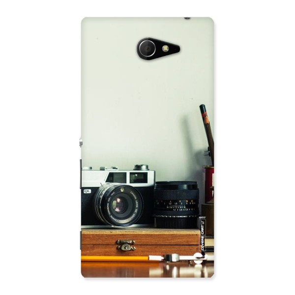 Photographer Desk Back Case for Sony Xperia M2