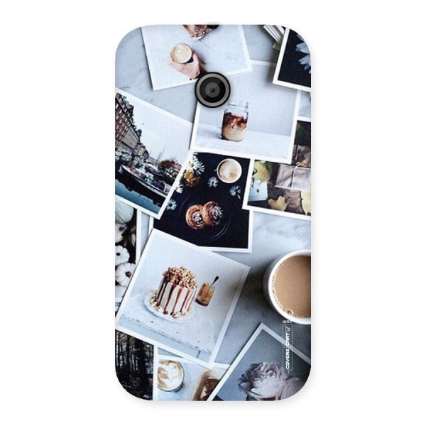 Pictures Coffee Back Case for Moto E