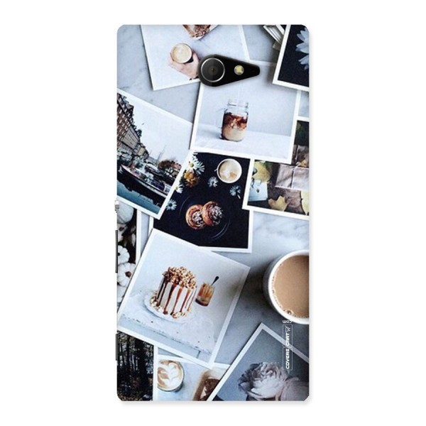 Pictures Coffee Back Case for Sony Xperia M2