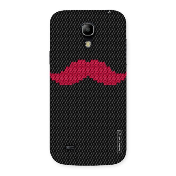 Pink Moustache Back Case for Galaxy S4 Mini