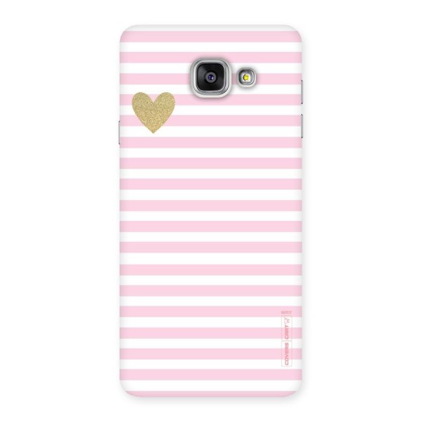 Pink Stripes Back Case for Galaxy A7 2016