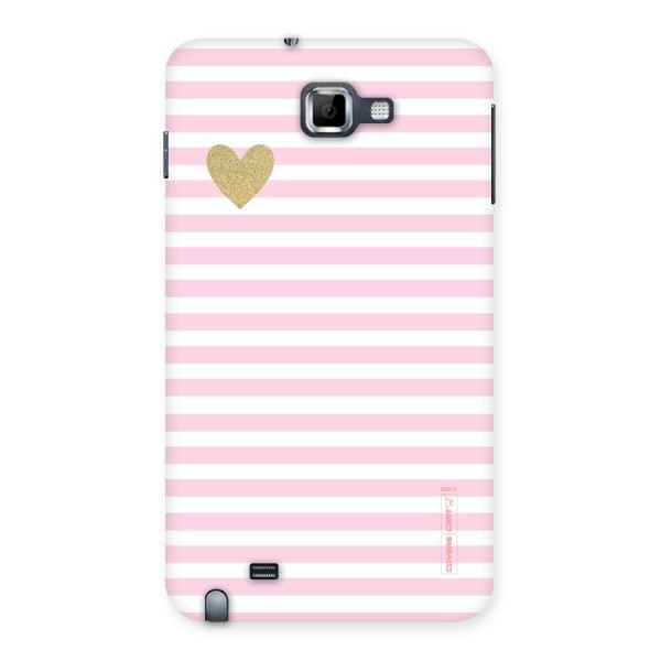 Pink Stripes Back Case for Galaxy Note