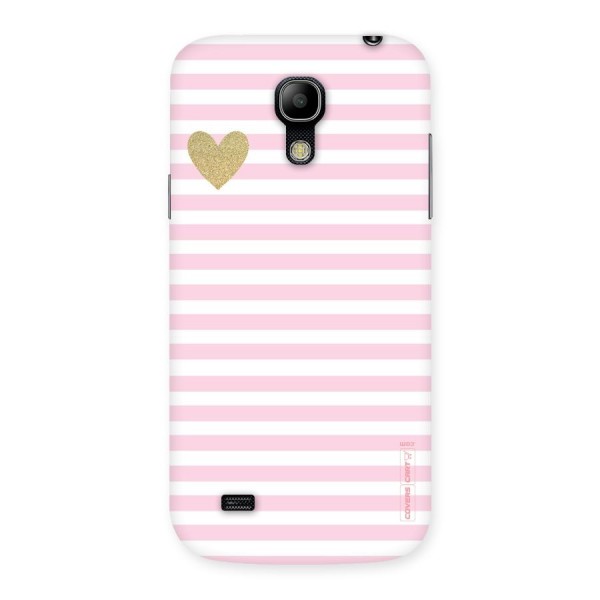 Pink Stripes Back Case for Galaxy S4 Mini