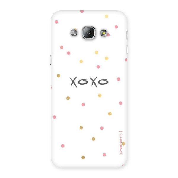 Polka Hugs Back Case for Galaxy A8