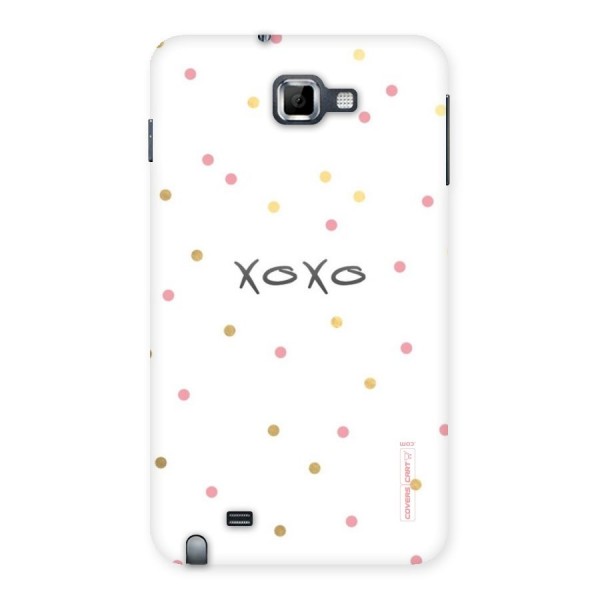 Polka Hugs Back Case for Galaxy Note