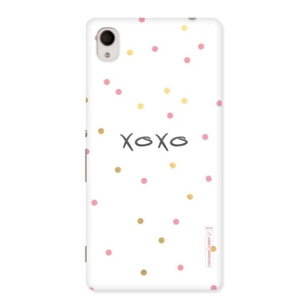 Polka Hugs Back Case for Xperia M4 Aqua