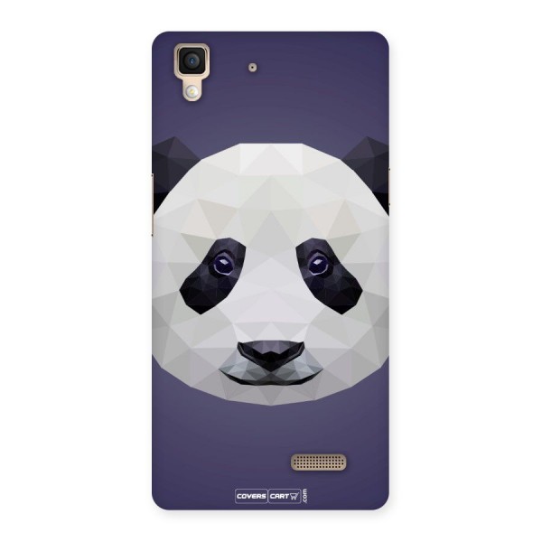 Polygon Panda Back Case for Oppo R7