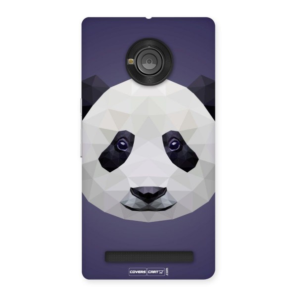 Polygon Panda Back Case for Yu Yuphoria