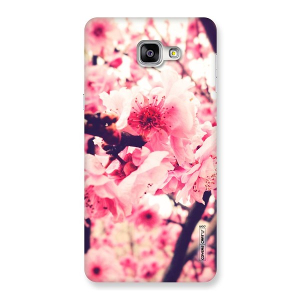 Pretty Pink Flowers Back Case for Galaxy A9