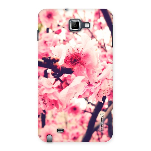 Pretty Pink Flowers Back Case for Galaxy Note