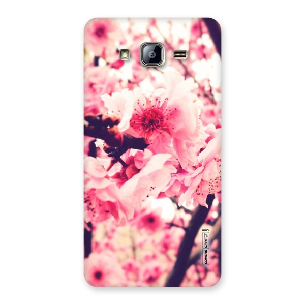 Pretty Pink Flowers Back Case for Galaxy On5