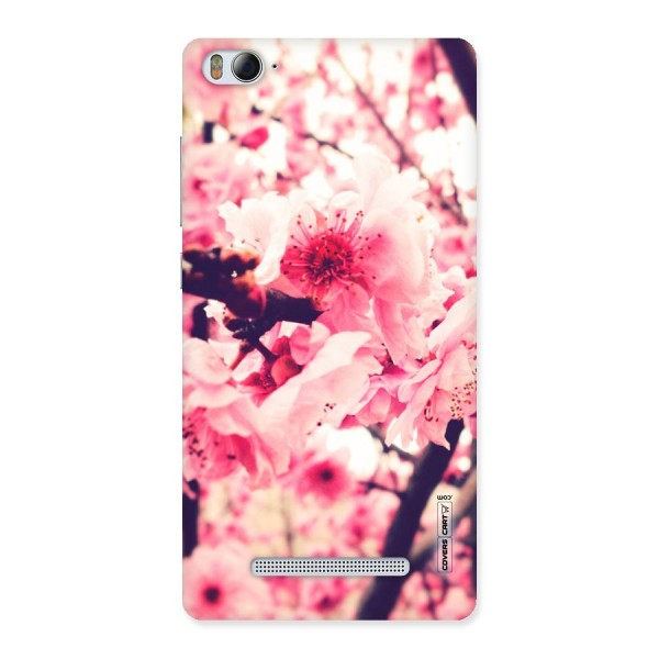 Pretty Pink Flowers Back Case for Xiaomi Mi4i