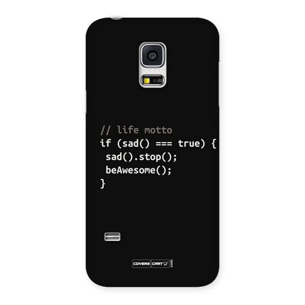 Programmers Life Back Case for Galaxy S5 Mini