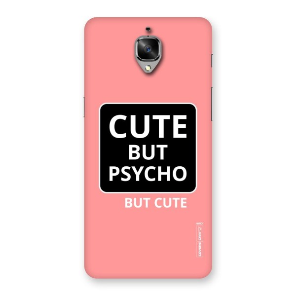 Psycho But Cute Back Case for OnePlus 3T