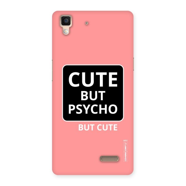 Psycho But Cute Back Case for Oppo R7