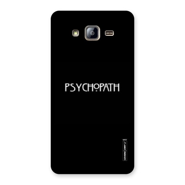 Psycopath Alert Back Case for Galaxy On5