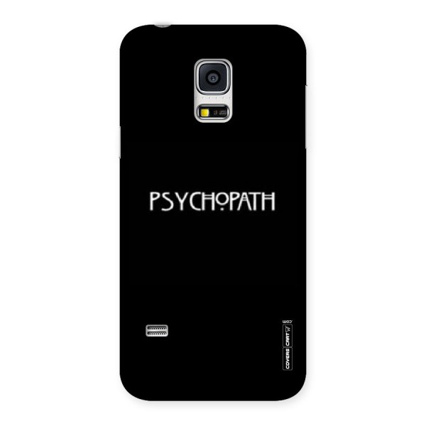 Psycopath Alert Back Case for Galaxy S5 Mini