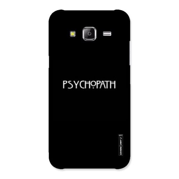 Psycopath Alert Back Case for Samsung Galaxy J5