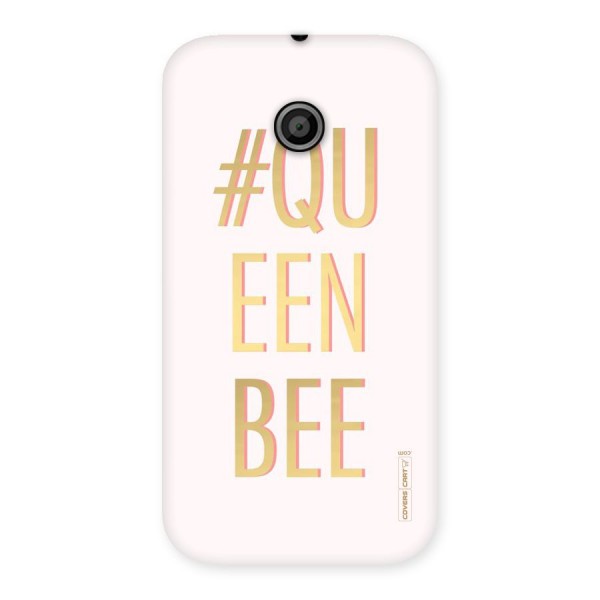 Queen Bee Back Case for Moto E